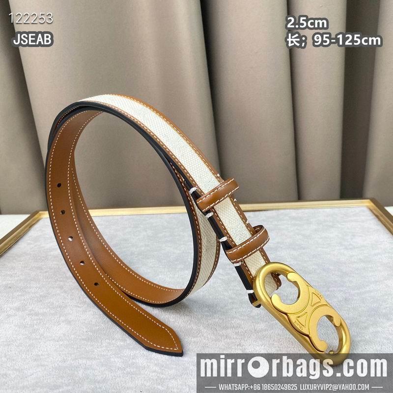 Celine belt 25mmX95-125cm 8L25