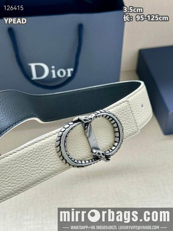 Dior belt 35mmX95-125cm 8L20