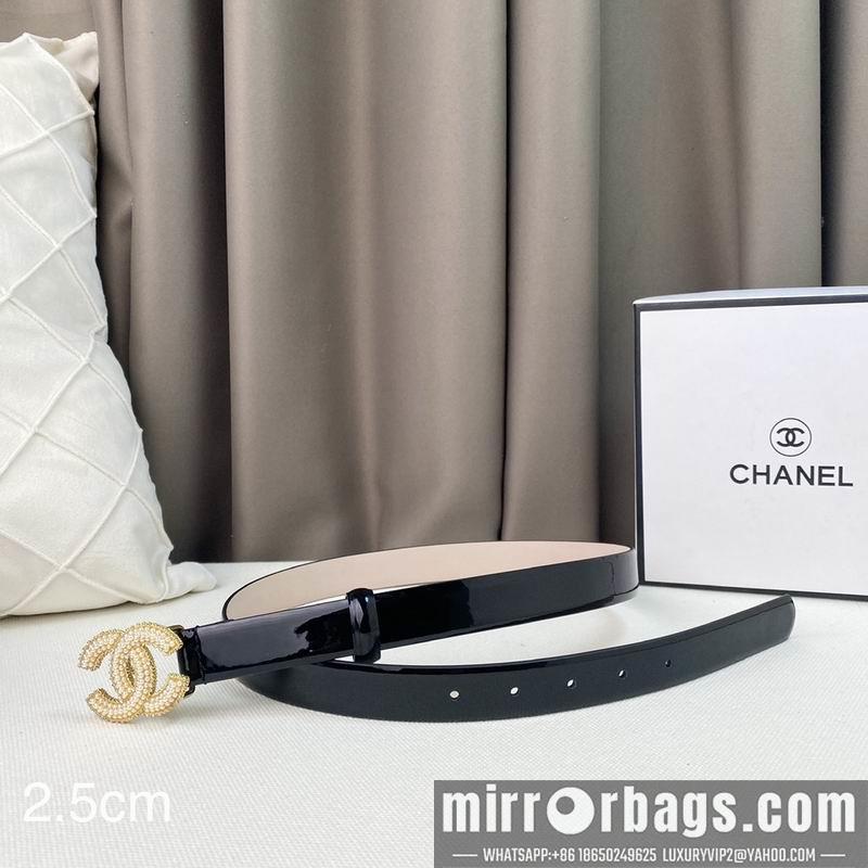 Chanel belt 25mmX90-110cm 7D06