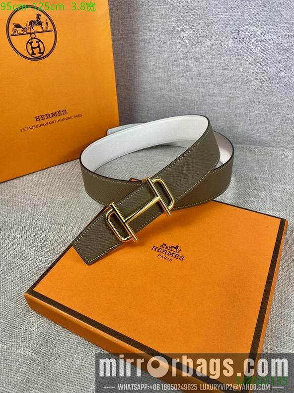 Hermes Belt 38mmX95-125cm 7D118