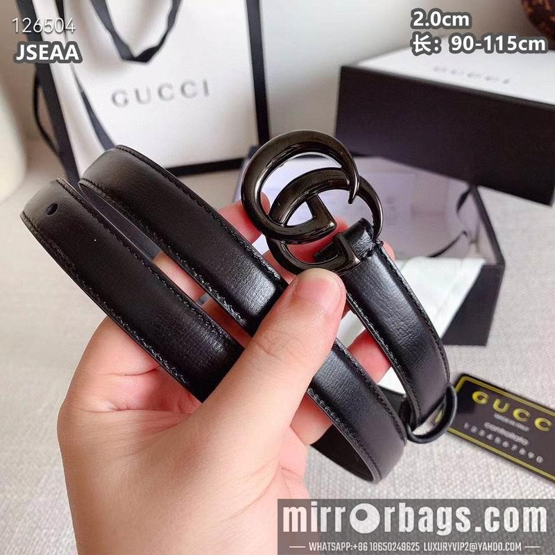 Gucci belt 20mmX90-115cm 8L16