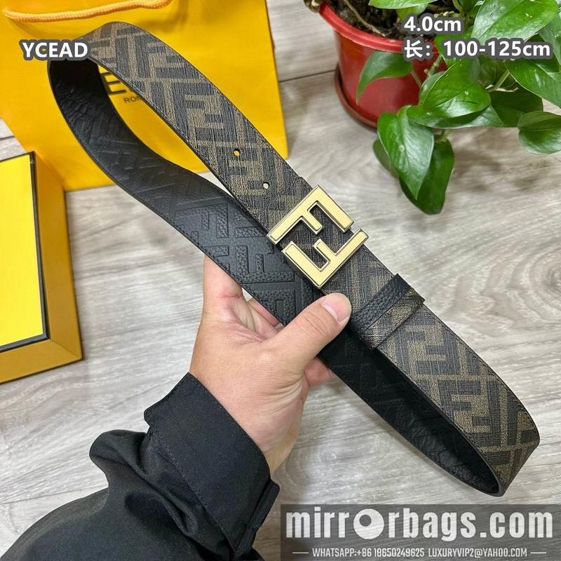 Fendi belt 40mmX100-125cm 8L146