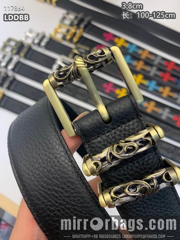 Chrome Hearts belt 38mmX100-125cm 8L16
