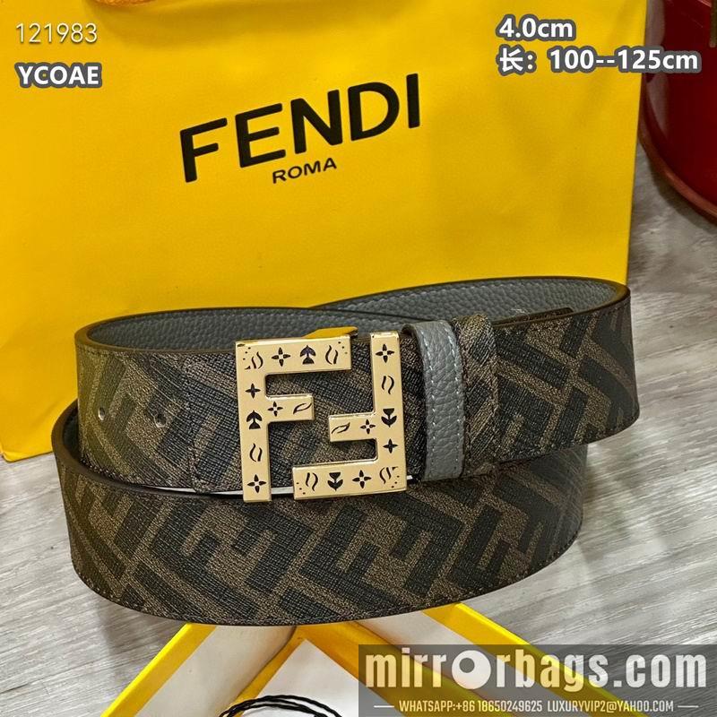 Fendi belt 40mmX100-125cm 8L93