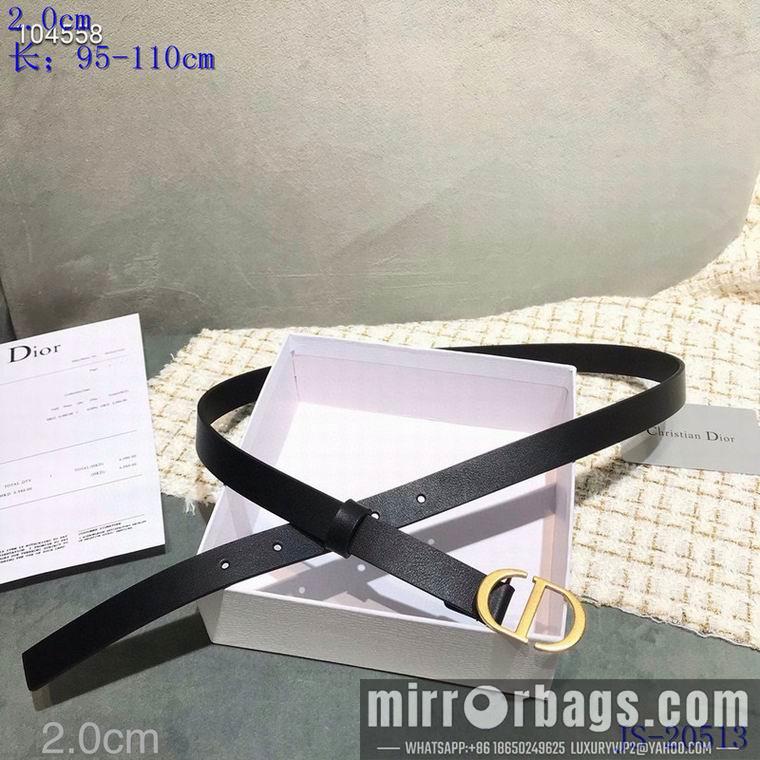 Dior Belt 20mmX95-110cm 8L11