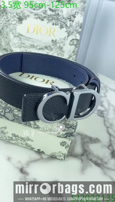 Dior belt 35mmX95-125cm 7D01