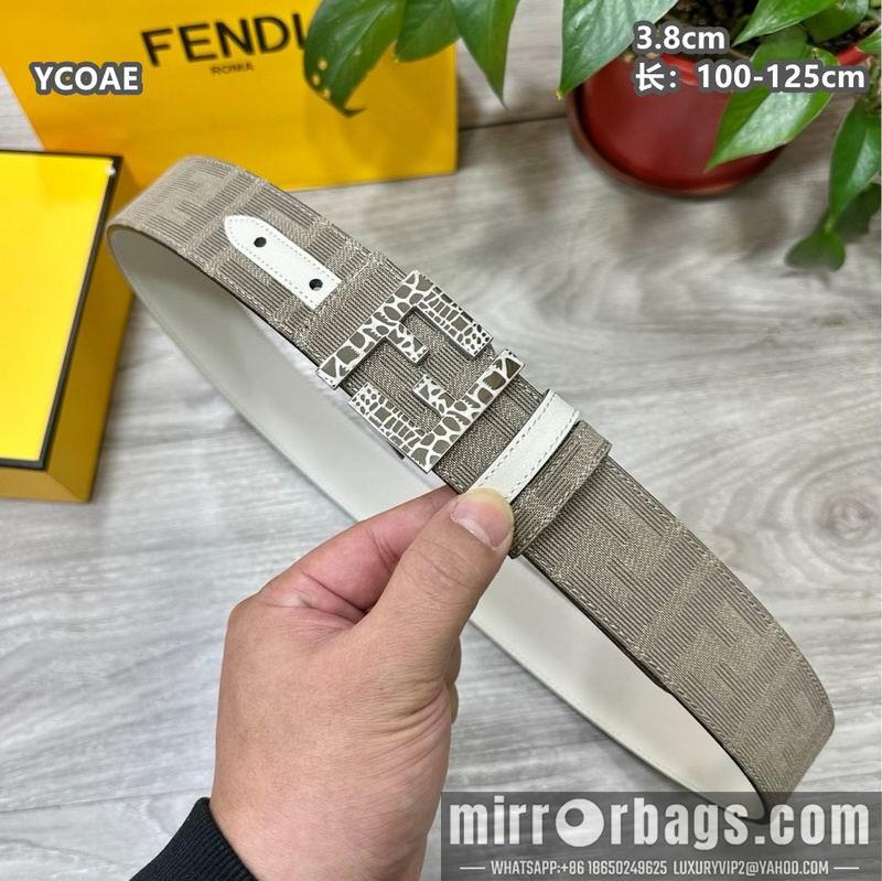 Fendi belt 38mmX100-125cm 8L31