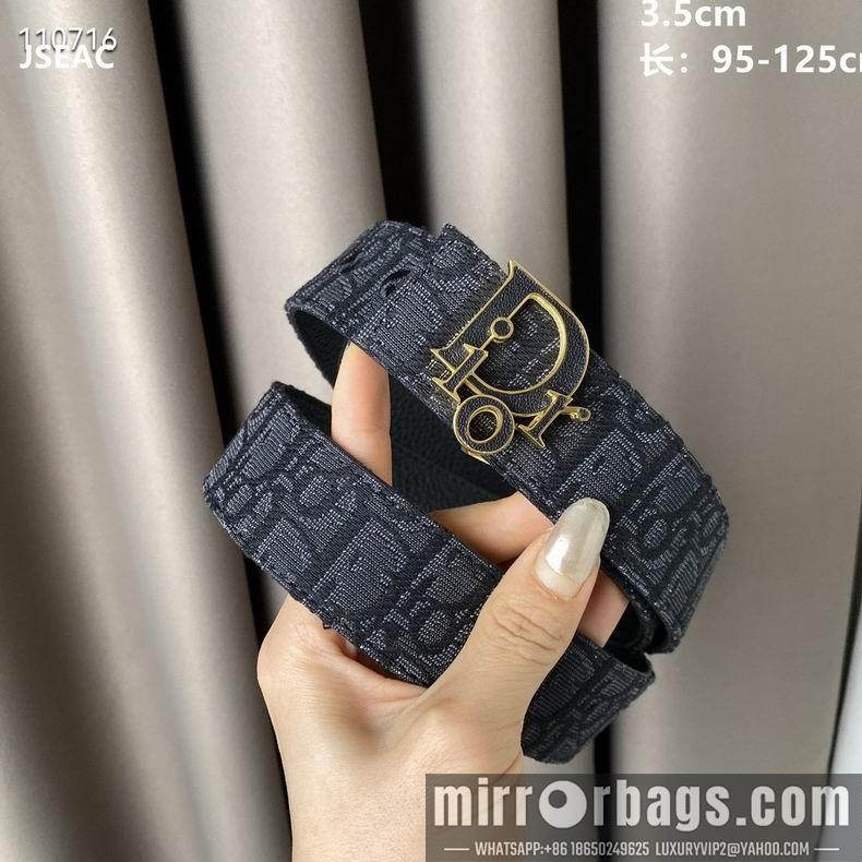 Dior Belt 35mm 95-125cm 8L02