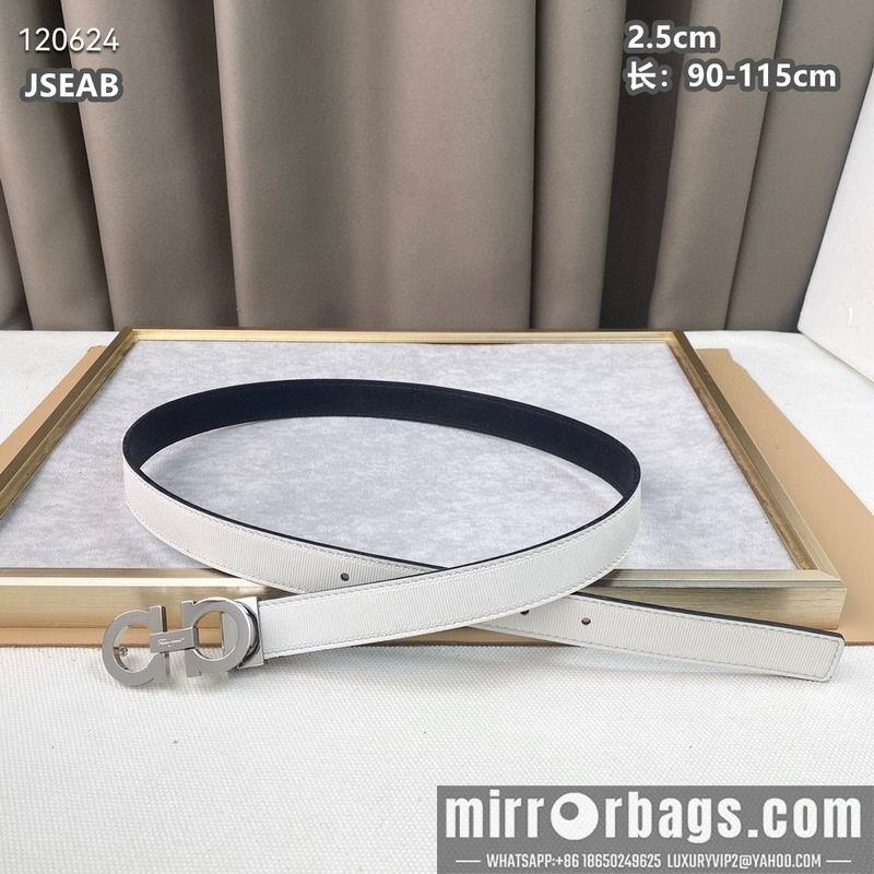 Ferragamo belt 25mmX90-115cm 8L15
