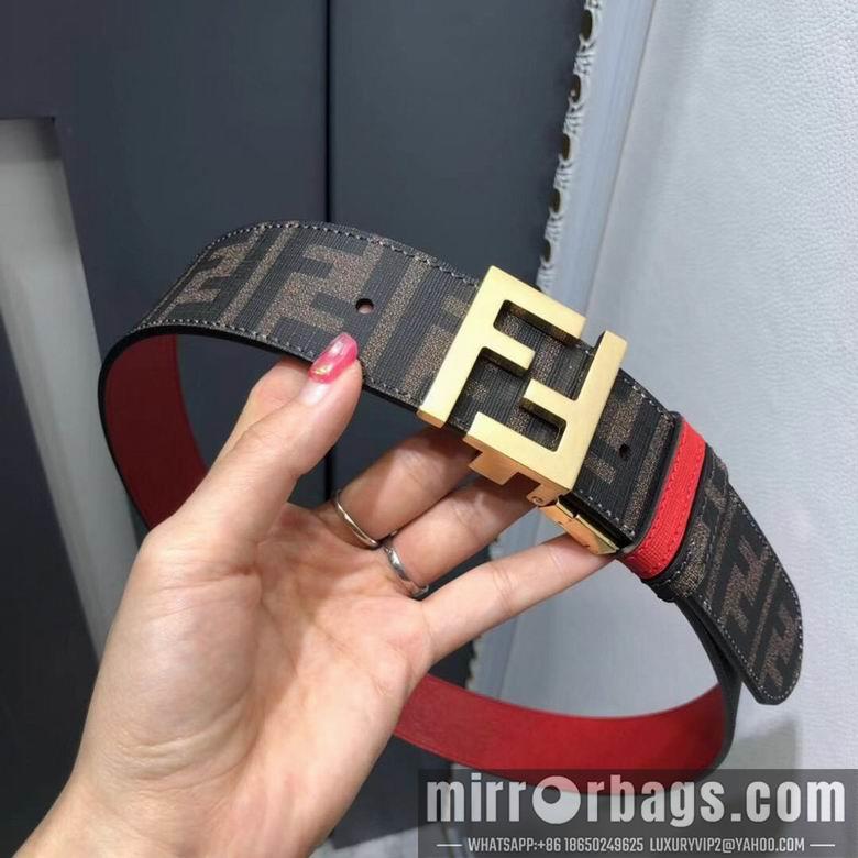 Fendi Belt 38mmX95-125cm 7D36