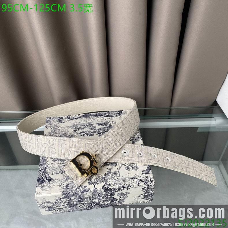 Dior belt 35mmX95-125cm 7D11