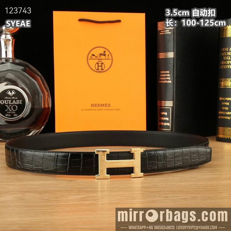 Hermes belt 35mmX100-125cm 8L32