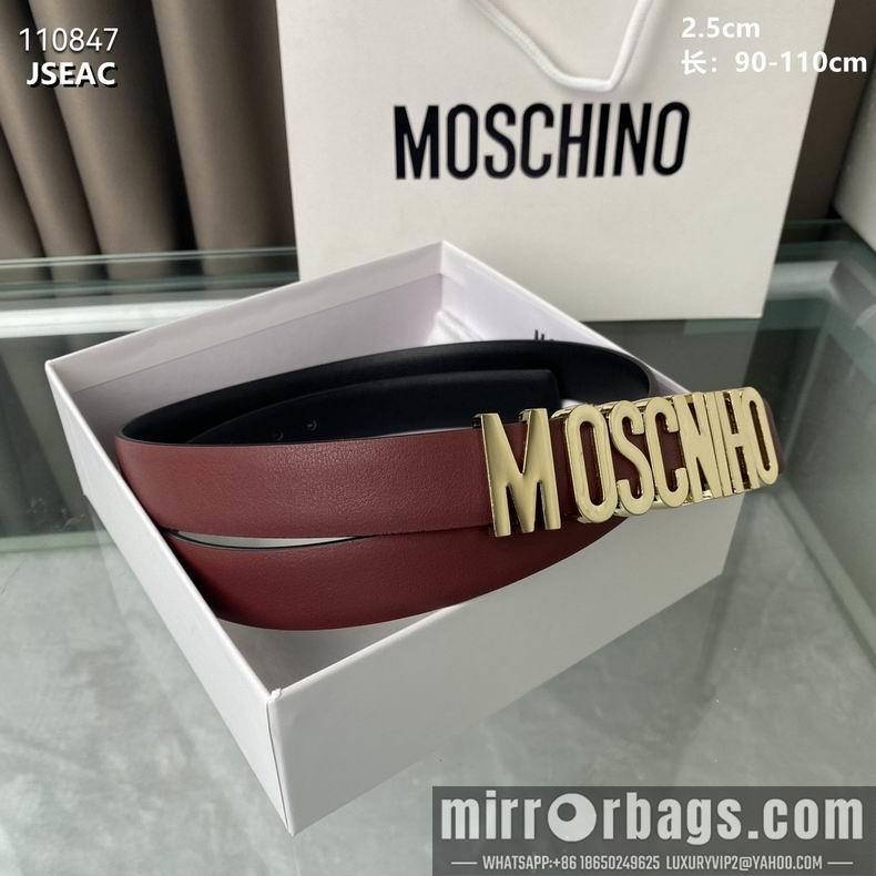 Moschino Belt 25mmX90-110cm 8L02