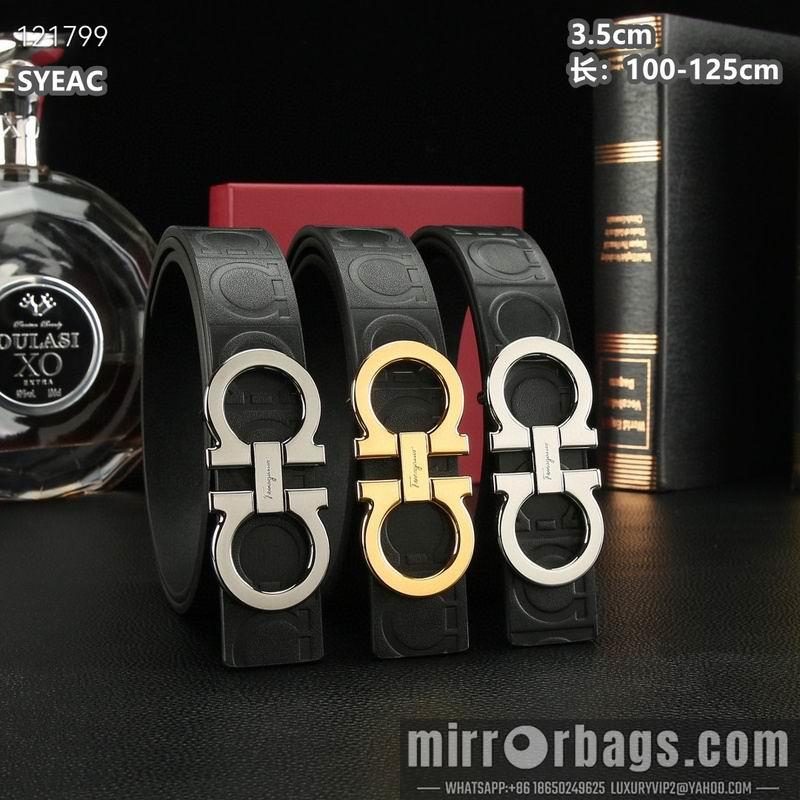 Ferragamo belt 35mmX100-125cm 8L74