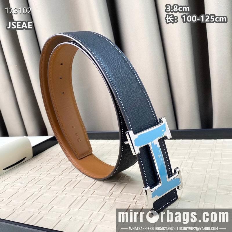Hermes belt 38mmX100-125cm 8L13
