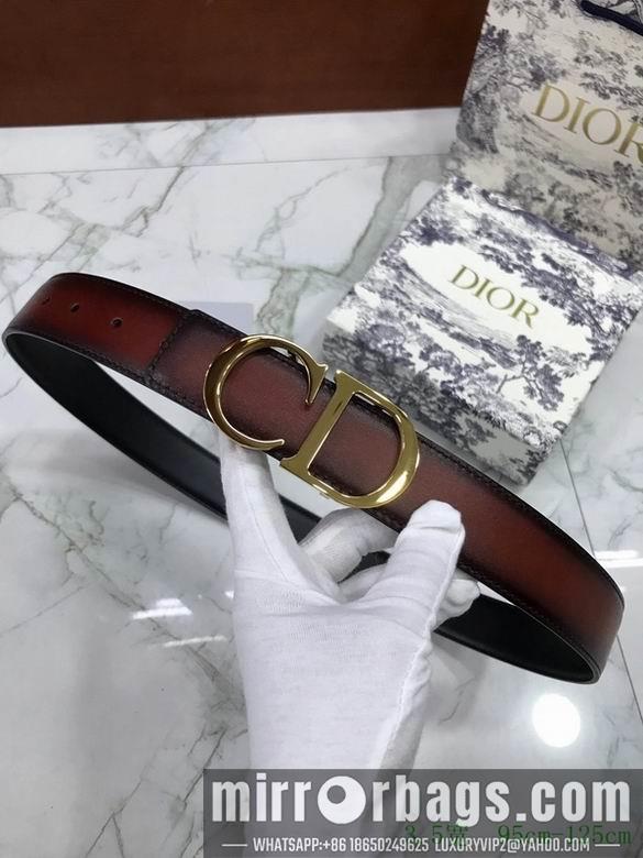 Dior Belt 34mmX95-125cm 7D16