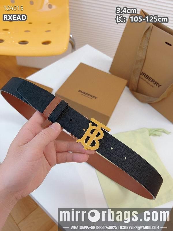 Burberry belt 34mmX105-125cm 8L07