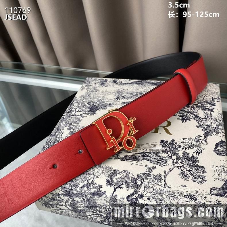 Dior Belt 35mm 95-125cm 8L06