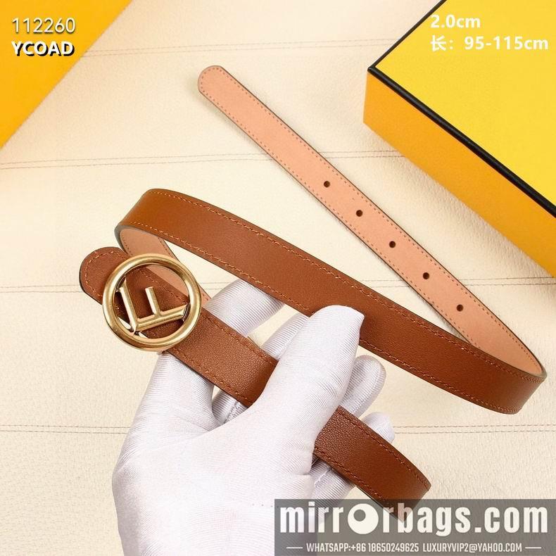 Fendi Belt 20mmX95-115CM 8L11