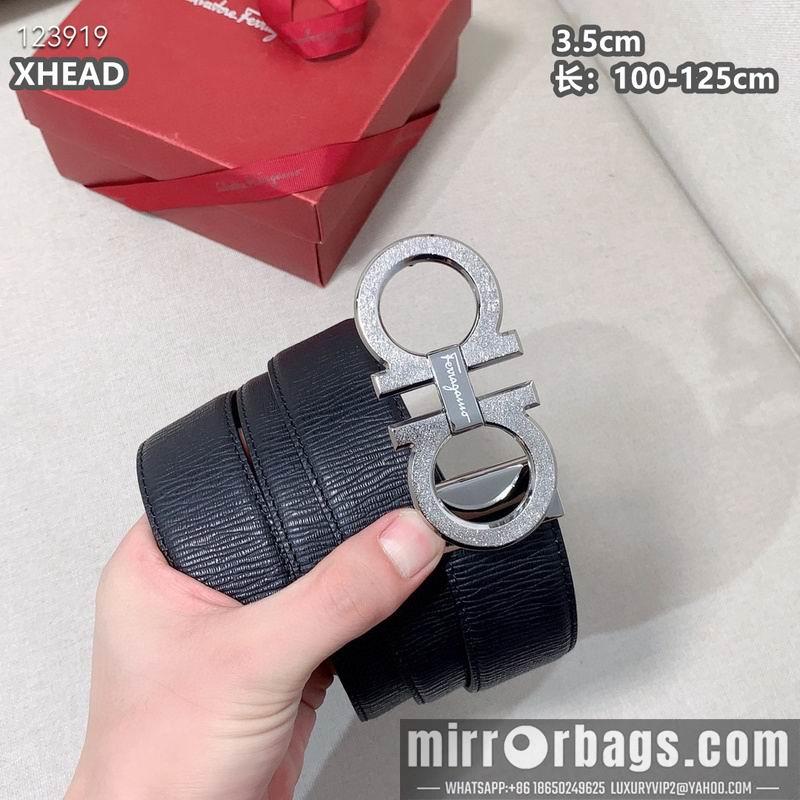 Ferragamo belt 35mmX100-125cm 8L37
