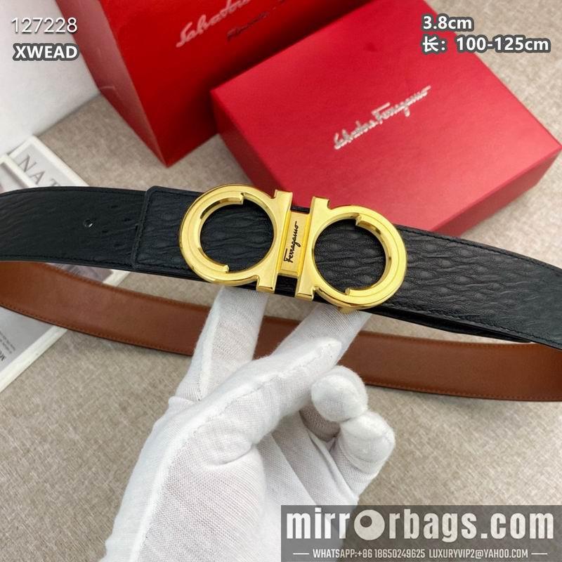 Ferragamo belt 38mmX100-125cm 8L20