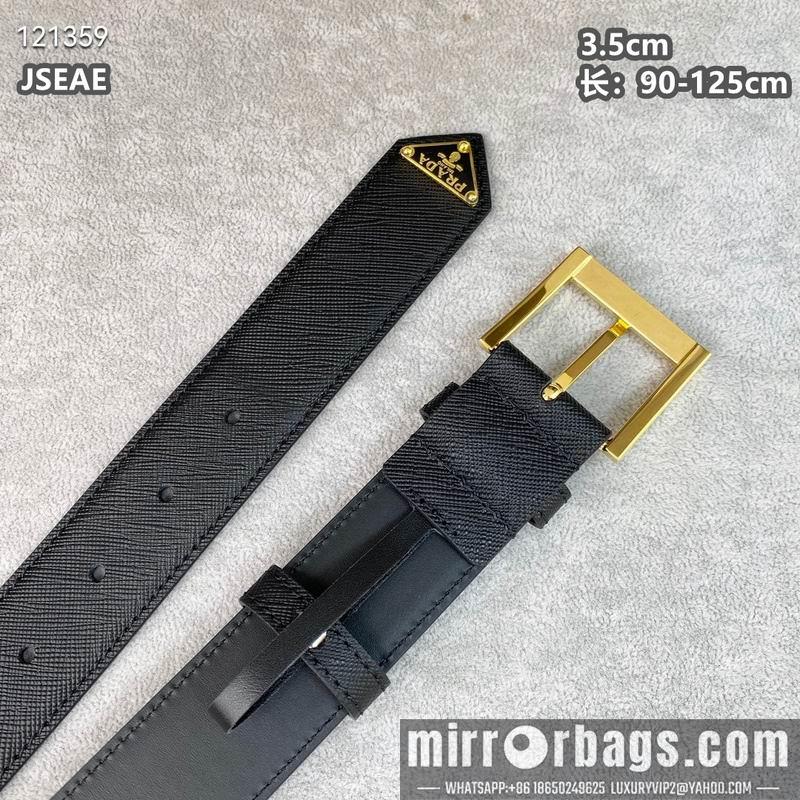 Prada belt 35mmX90-125cm 8L32