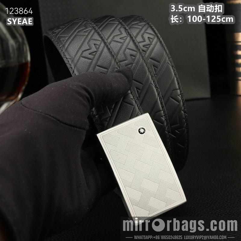 Montlanc belt 35mmX100-125cm 8L46