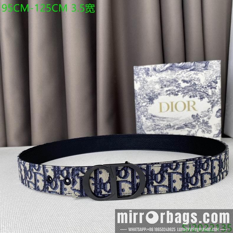 Dior belt 35mmX95-125cm 7D05