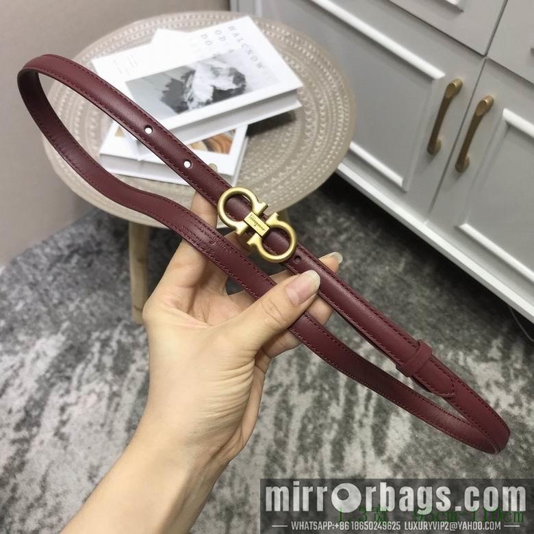 Ferragamo Belt 13mmx95-110cm 7D01