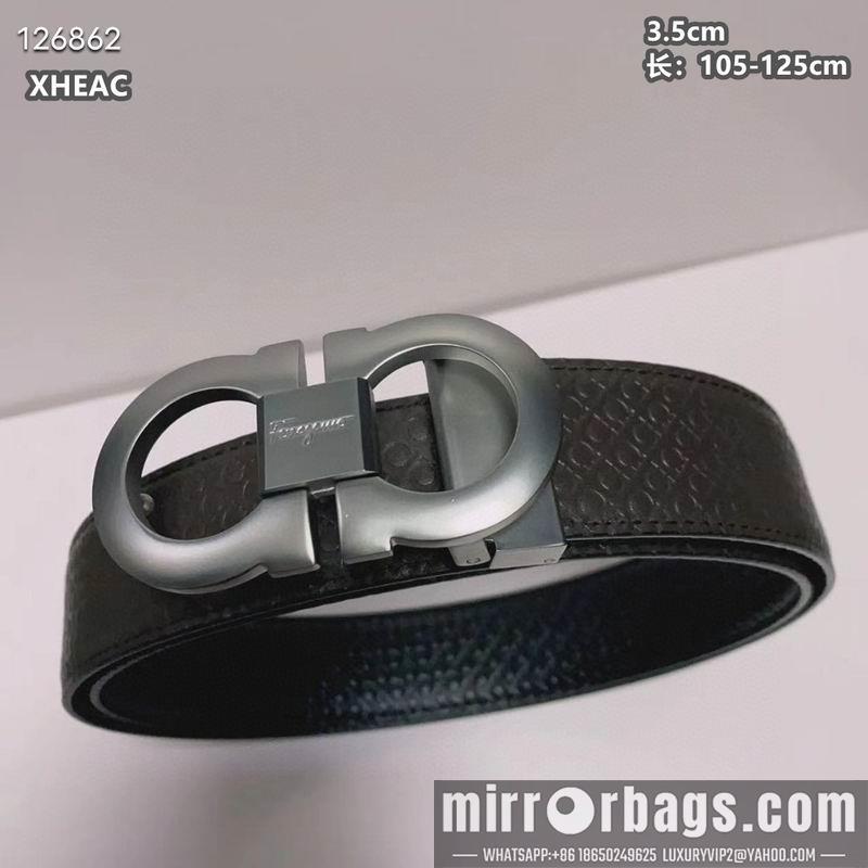 Ferragamo belt 35mmX105-125cm 8L101