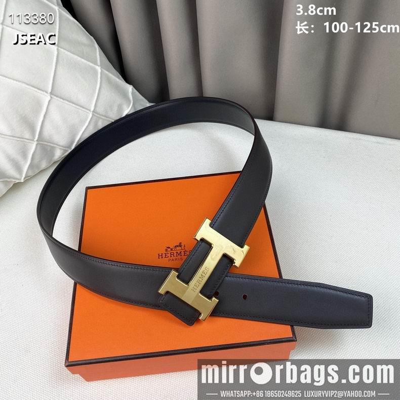 Hermes belt 38mmX100-125cm 8L082502