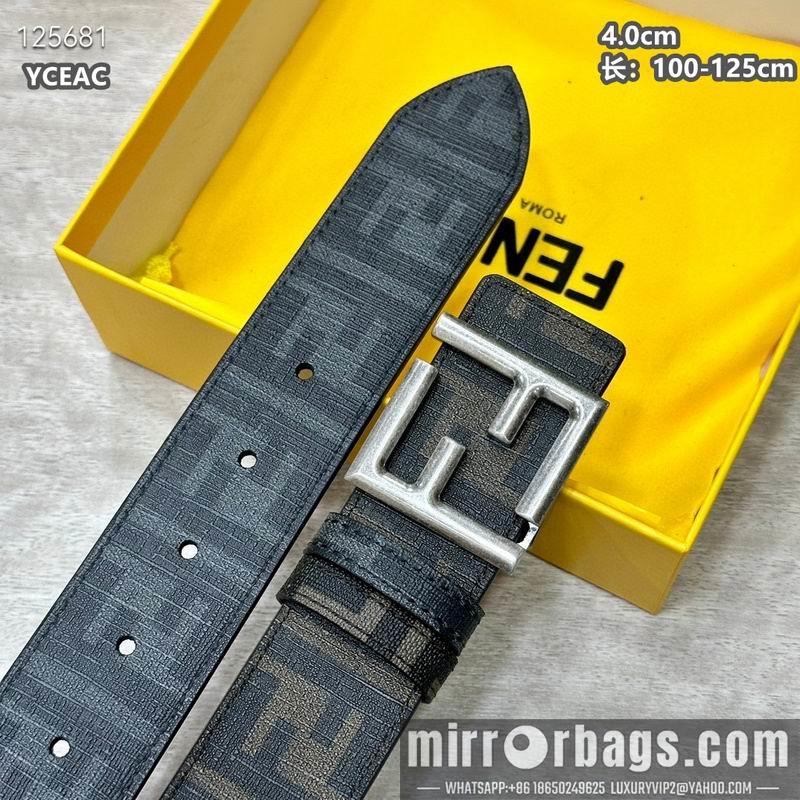 Fendi belt 40mmX100-125cm 8L29