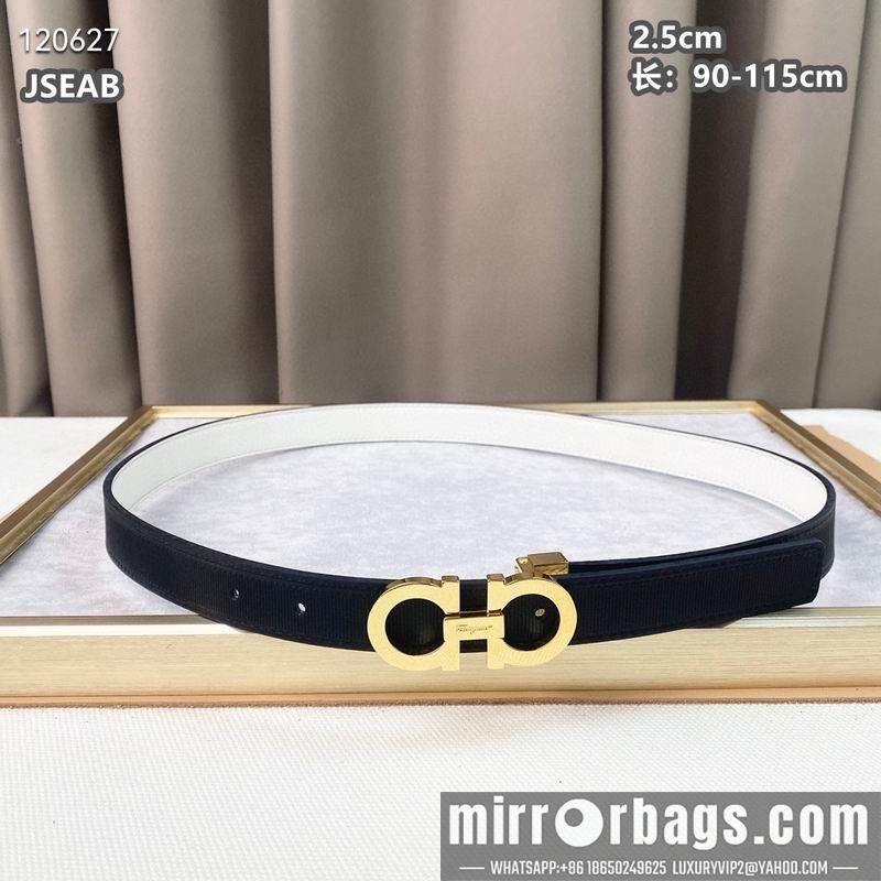 Ferragamo belt 25mmX90-115cm 8L15