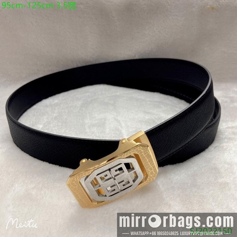Givenchy belt 自动扣 35mmX95-125cm 7D01