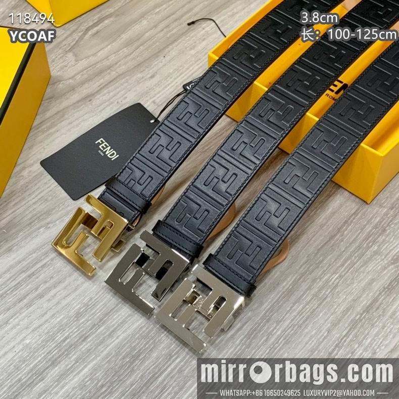 Fendi belt 38mmX100-125cm 8L02