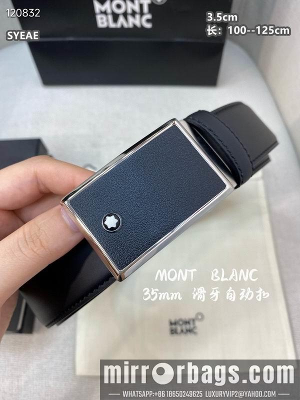 Montblanc belt 自动扣 35mmX100-125cm 8L072012