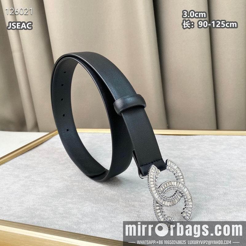 Chanel belt 30mmX90-125cm 8L17