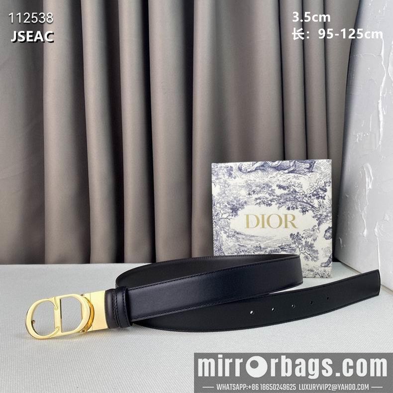 Dior Belt 35mm 95-125cm 8L12
