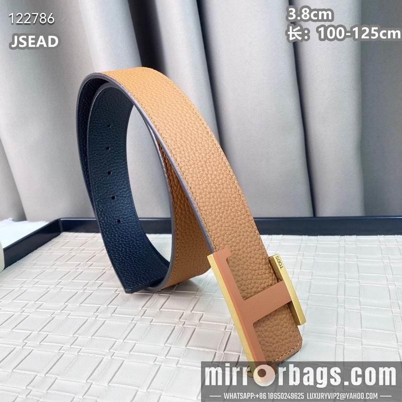 Tod's belt 38mmX100-125cm 8L01