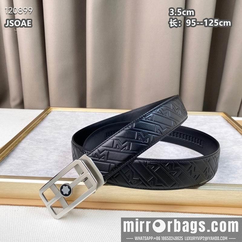 Montblanc belt 自动带 35mmX95-125cm 8L072004
