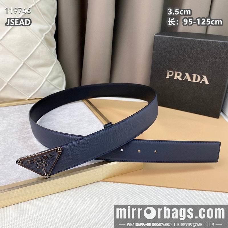Prada belt 35mmX95-125CM 8L16