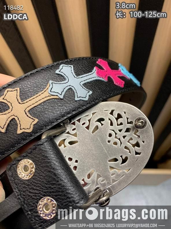 Chrome Hearts belt 38mmX100-125cm 8L24
