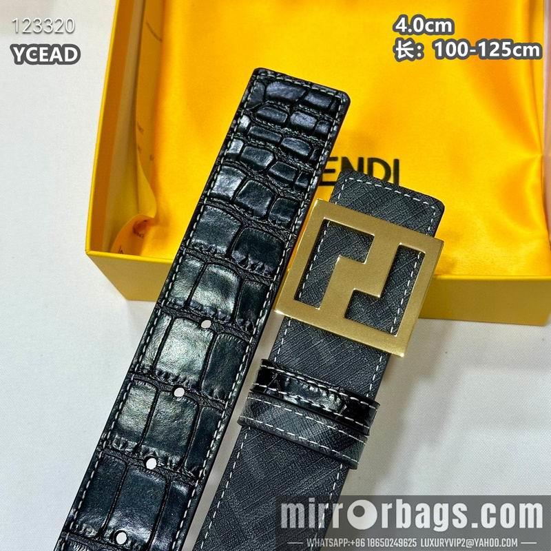Fendi belt 40mmX100-125cm 8L65
