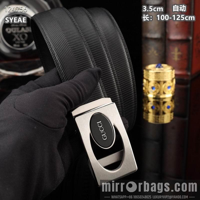 Gucci belt 35mmX100-125cm 8L22