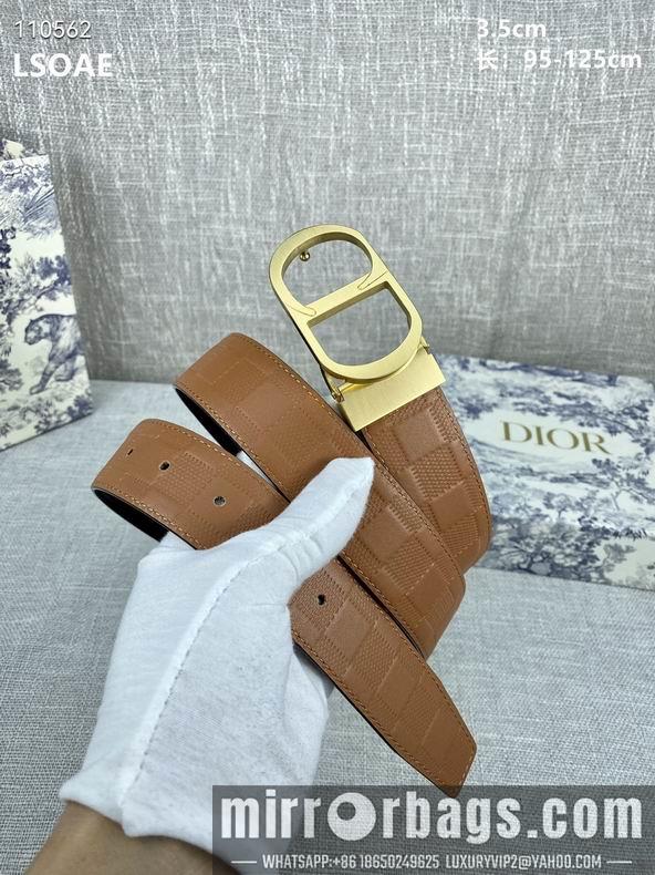 Dior Belt 35mm 95-125cm 8L08