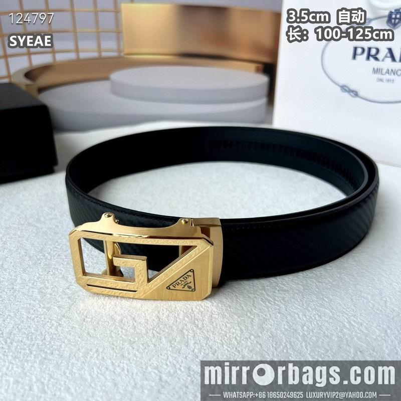 Prada belt 35mmX100-125cm 8L53