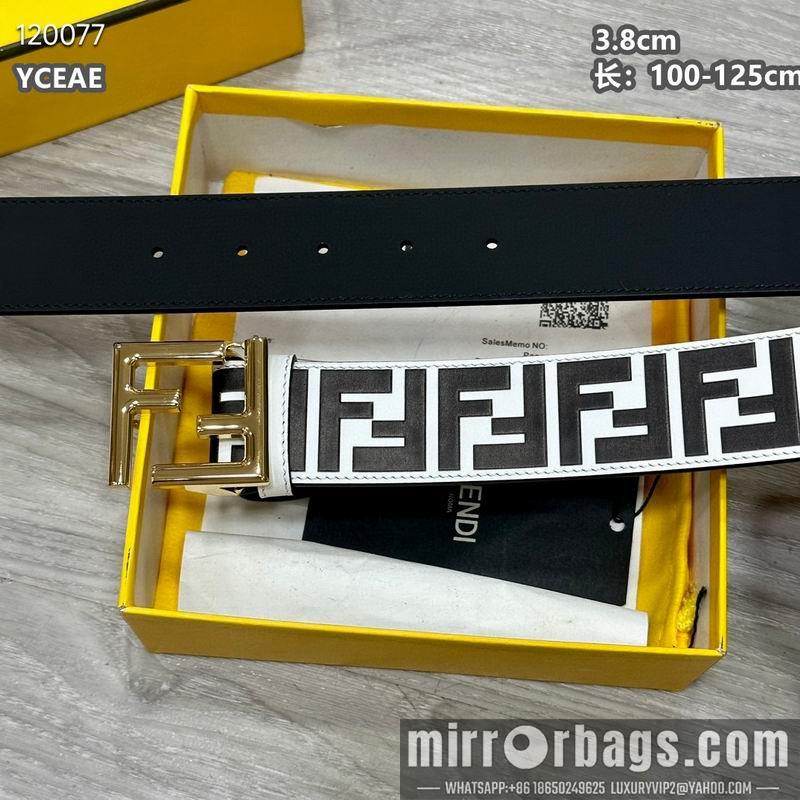 Fendi belt 38mmX100-125cm 8L09