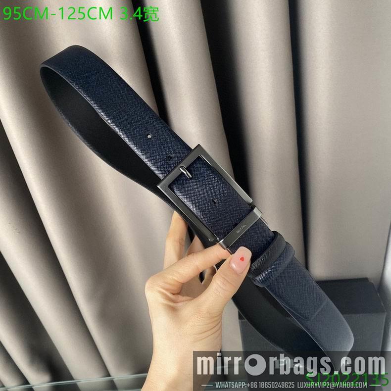Prada Belt 34mmX95-125cm 7D01