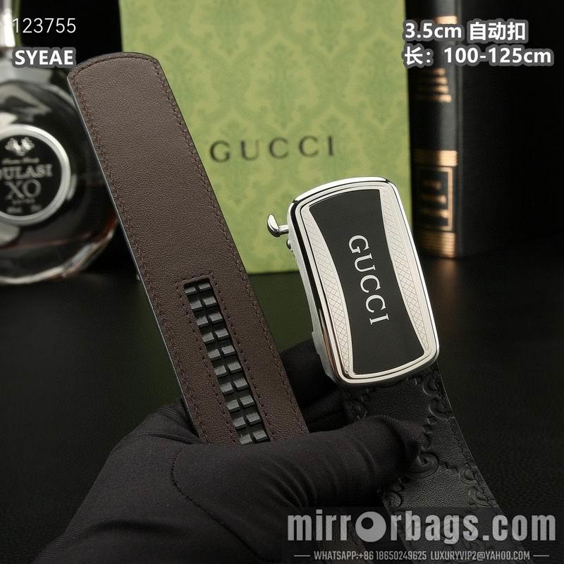 Gucci belt 35mmX100-125cm 8L55