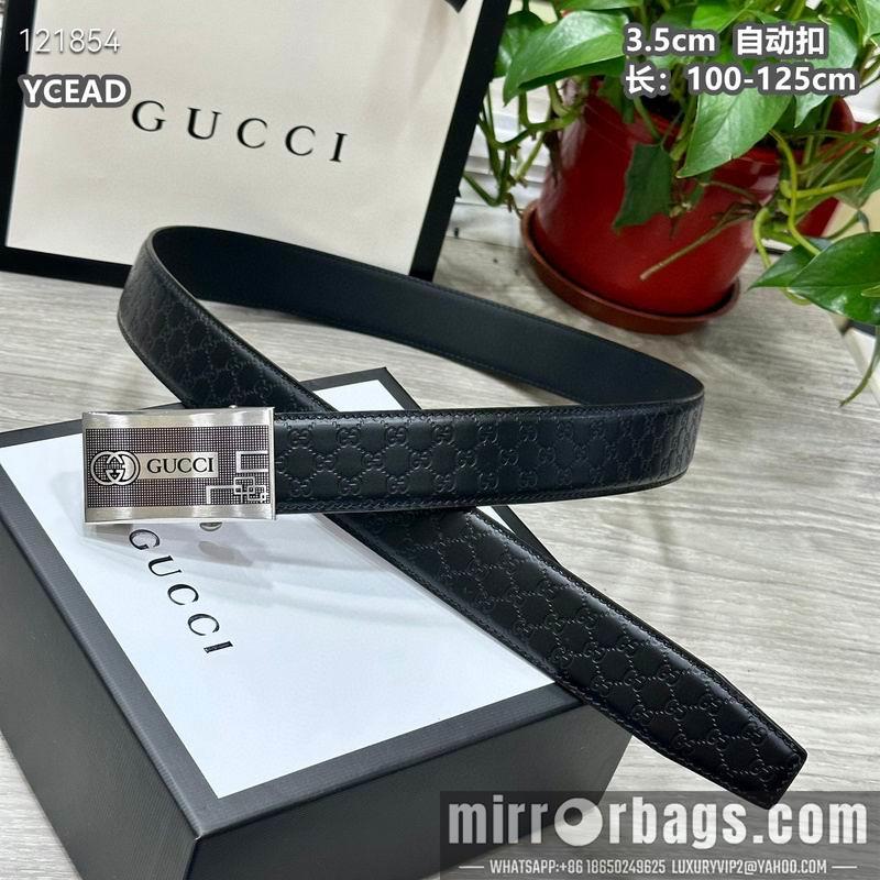 Gucci belt 35mmX100-125cm 8L63
